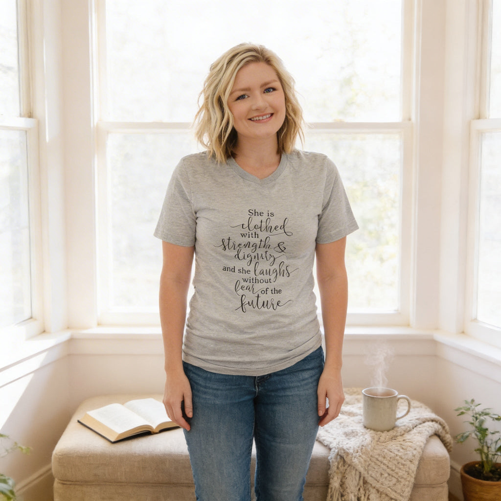 Proverbs 31 Christian women's t-shirt - view 7