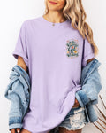 In The Waiting God Is Working floral Comfort Colors t-shirt - view 15