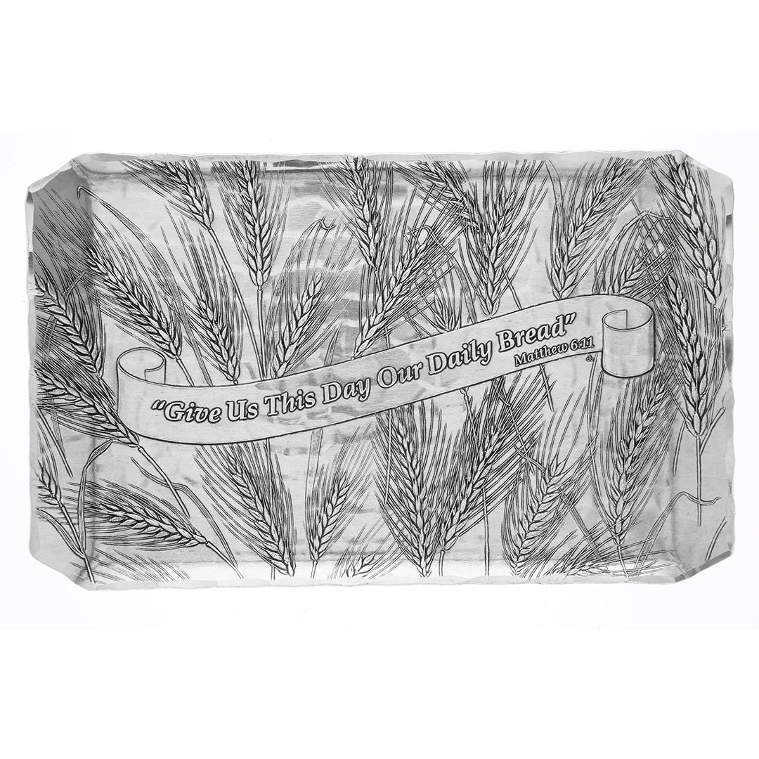 Give Us This Day Christian butler serving tray - view 1