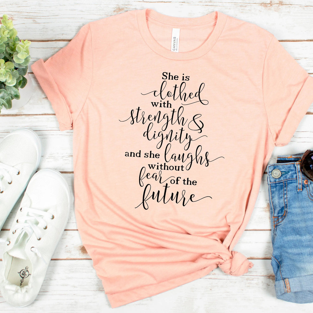 Proverbs 31 Christian women's t-shirt - view 2
