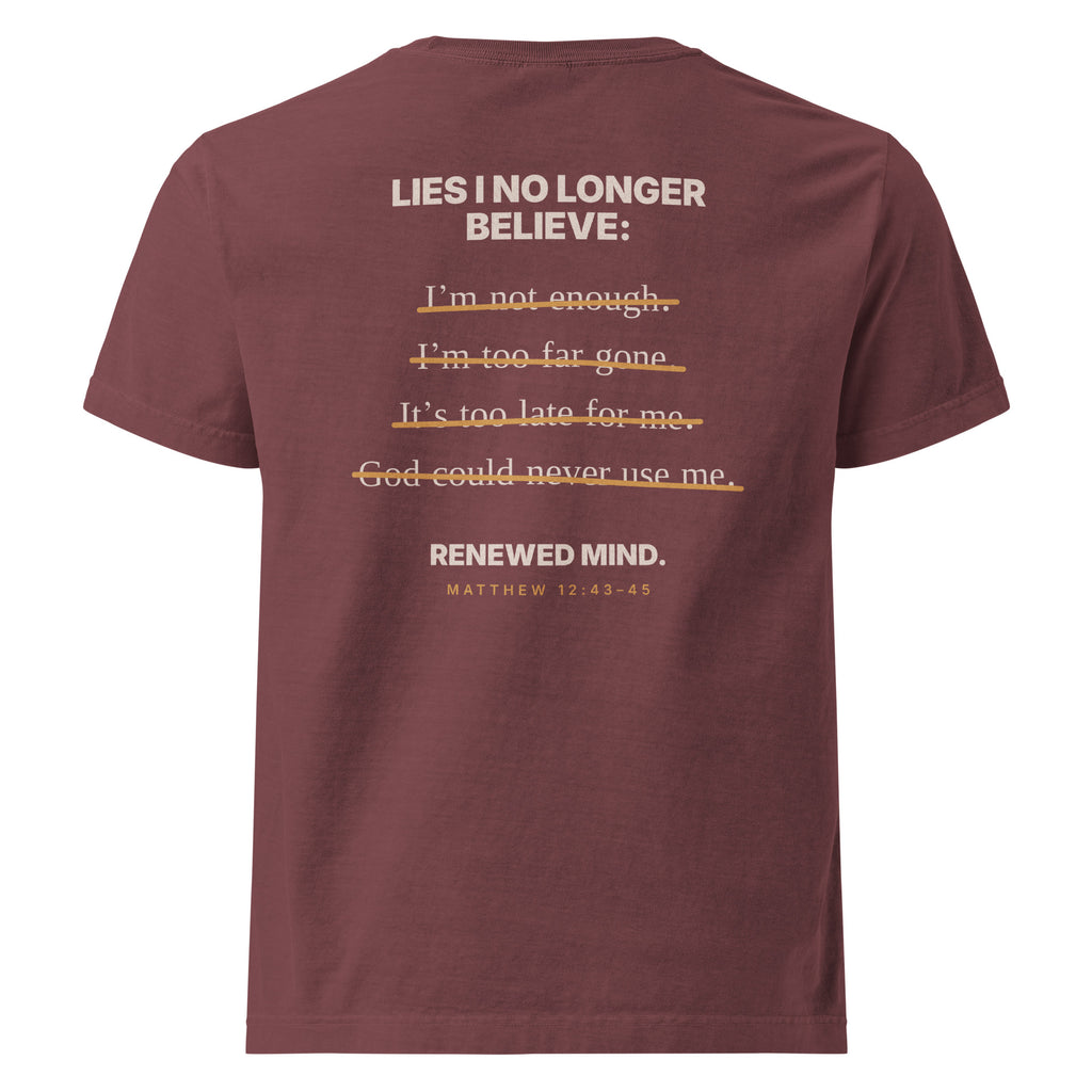 Lies I No Longer Believe Renewed Mind t-shirt - view 11