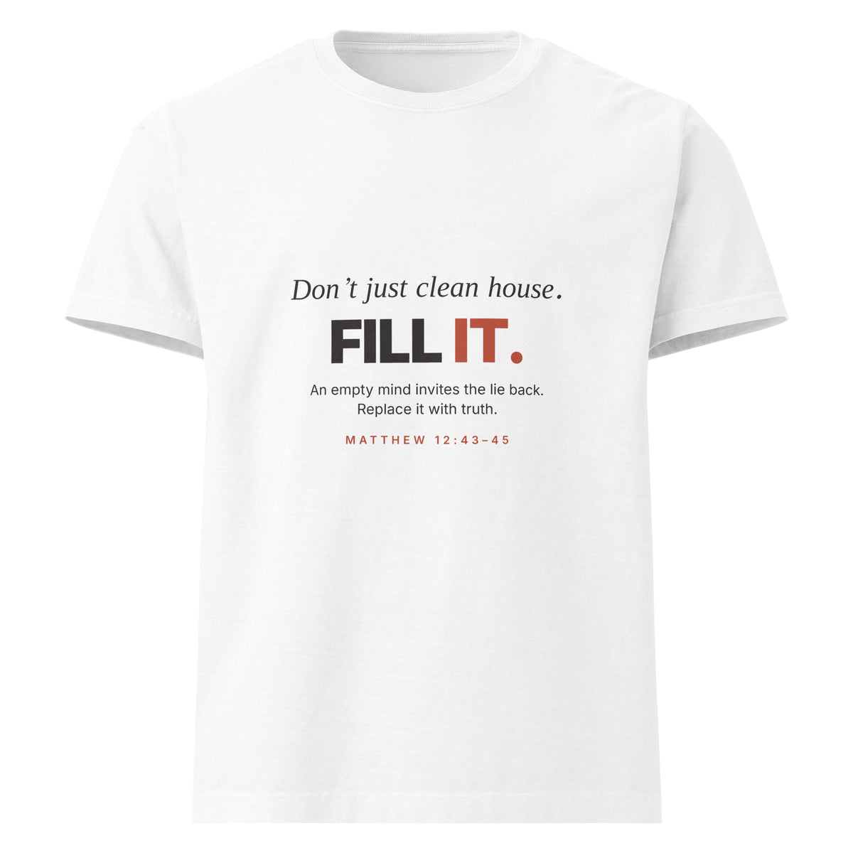Fill It Renewed Mind garment-dyed t-shirt - view 5